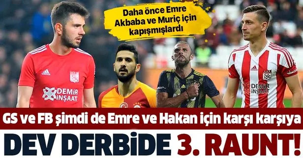 Dev derbide 3. raunt! Galatasaray ve Fenerbahçe şimdi de Emre ve Mert Hakan için karşı karşıya...