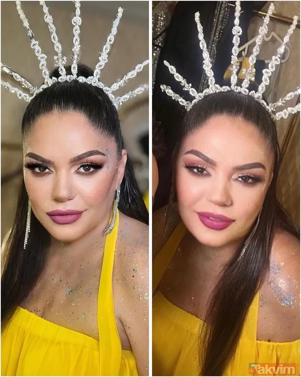 İzel’in photoshoplu pozuna Demet Akalın’dan dikkat çeken yorum! Sosyal medya kullanıcıları arka çıktı! “Millet neler neler yapıyor...” - 9