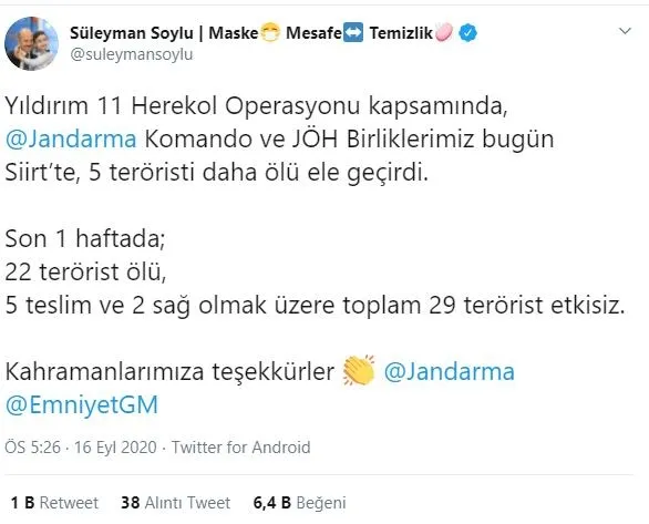 icisleri-bakani-suleyman-soylu-siirtte-5-terorist-olduruldu-1600270639852.jpeg İçişleri Bakanı Süleyman Soylu: Yıldırım 11 Herekol Operasyonu kapsamında Siirt’te 5 terörist ölü ele geçirildi-2