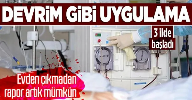SON DAKİKA: Sağlık Bakanı Fahrettin Koca duyurdu: Yatağa bağımlı hastalar evden rapor alabilecek! Uygulama pilot iller Bilecik Sinop ve Tunceli’de başladı