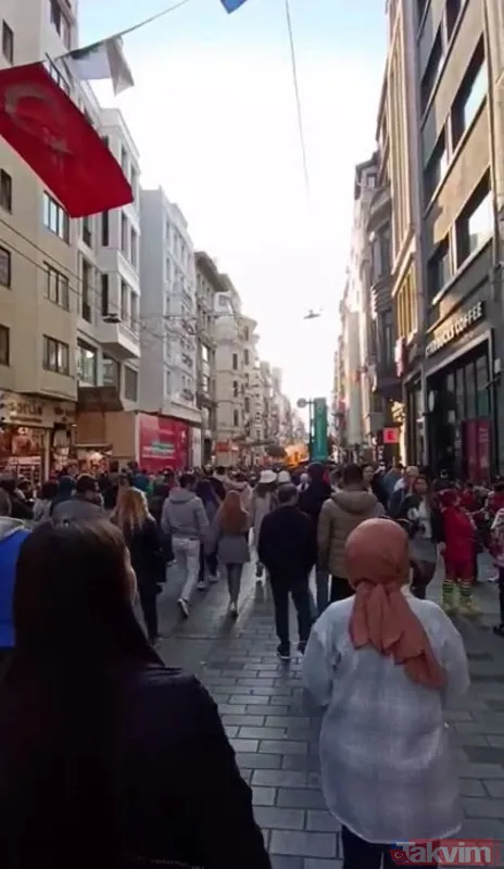 Taksim İstiklal Caddesi'ndeki patlamada terör izi! Şüpheli kadının banka bıraktığı çanta ve patlama: Ekipler teyakkuzda - 11