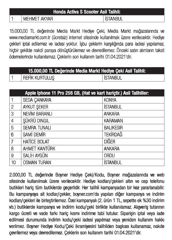 turkiye hayat emeklilik cekilisi