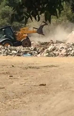 CHP'li Adalar Belediyesi'nden bir skandal daha! 1. derece sit alanına moloz döktüler!