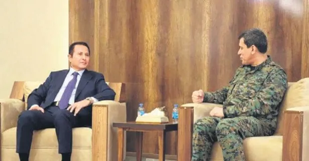 Suriye’de Barzani gölgesi! Başkan Barzani’nin temsilcisi Mazlum Abdi ile görüştü