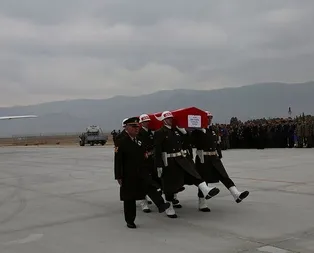 Şehitlere buruk veda