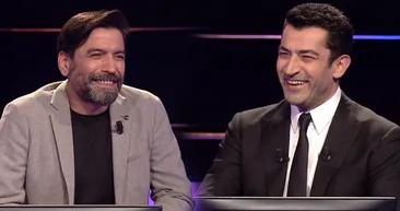 Kim Milyoner Olmak İsterde Kenan İmirzalıoğlunun şoke olduğu anlar! Yarışmacısı arkadaşı çıkınca...