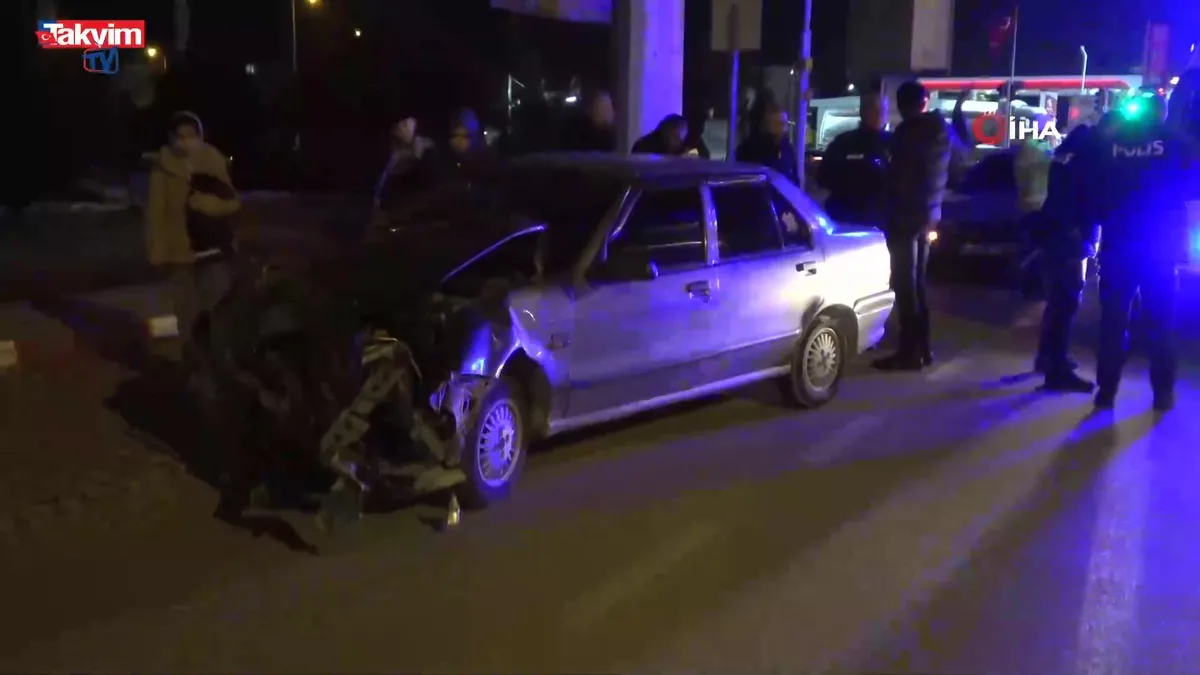 Malatya’da trafik kazası: 1 yaralı