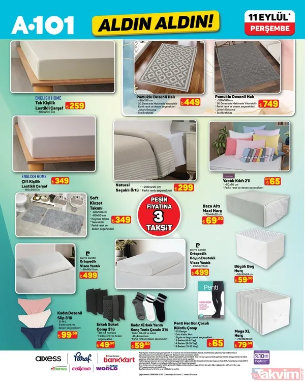 A101 Aktüel 11 Eylül fırsatları! Çeyiz ürünleri, buzdolabı, televizyon, kahve makinesi ve mutfak aletlerinde dev kampanya... - 5