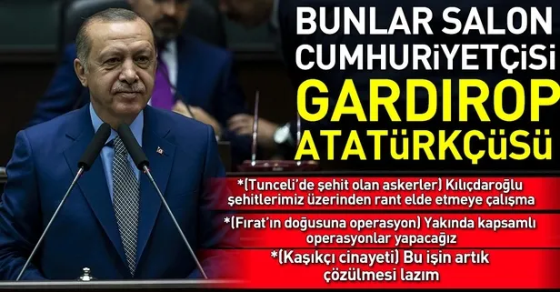 Son dakika: Başkan Erdoğan AK Parti grup toplantısında konuştu
