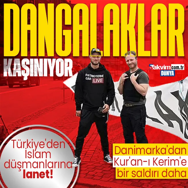 Danimarkada Kuran-ı Kerime bir alçak saldırı daha! İflah olmazsınız