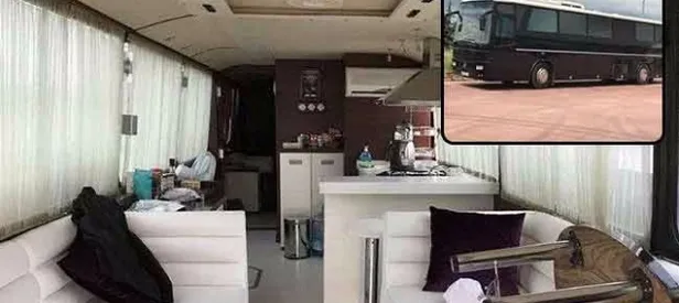 İşte KK'nın 5 yıldızlı karavanı