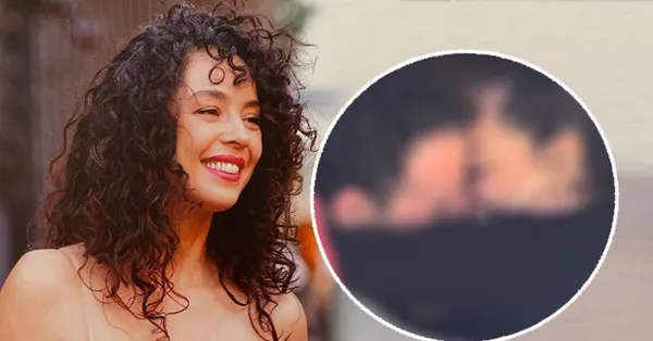 Azra Akın ile eşi Atakan Koru’dan romantik dakikalar! Demir adında bir oğlu olan 2002 Kainat Güzeli kafede aşka geldi işte böyle yakalandı