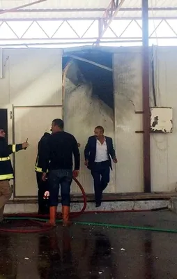 Antalya'da balıkçı barınağında patlama