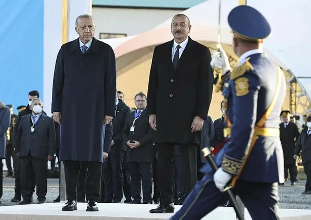 Başkan Erdoğan Azerbaycan'da Akıllı Tarım Kampüsü'nün temel atma törenlerine katıldı-1
