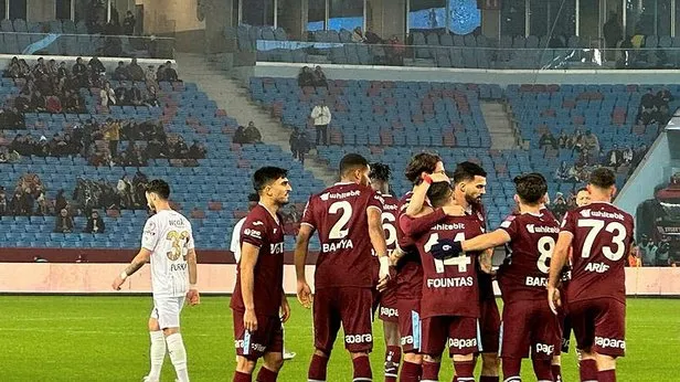 Trabzonspor kupada turladı! işte maç özeti