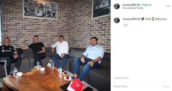 Son dakika transfer haberleri... Beşiktaş Başkanı Fikret Orman'dan heyecanlandıran paylaşım-1