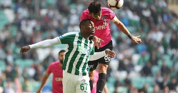 Bursaspor Diagne'li Kasımpaşa'ya yenildi (Bursaspor - Kasımpaşa maç sonucu: 1-2)-1