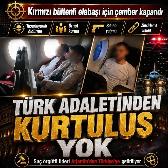 Suç örgütü elebaşı enselendi! Arjantinde yakalanan Serkan Kurtuluş Türkiye’ye getiriliyor