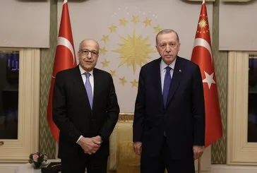 Başkan Erdoğan Libya Merkez Bankası Başkanı Sıddık El-Kebir’i kabul etti