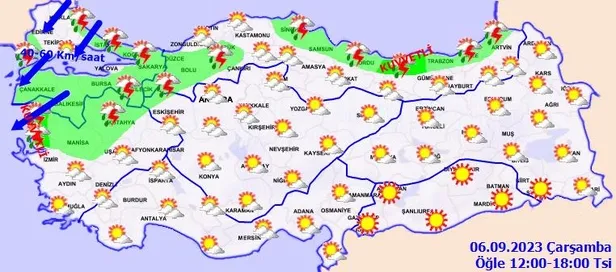 HAVA DURUMU | Meteoroloji saat verdi! O illerde yaşayanlara kritik uyarı: Sel, su baskını, dolu kapıda-12