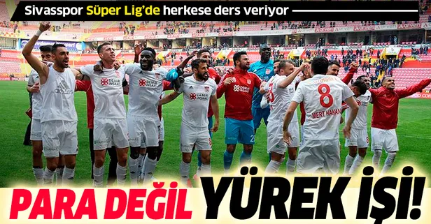 3 büyükler dökülüyor... Sivasspor ligde herkese ders veriyor