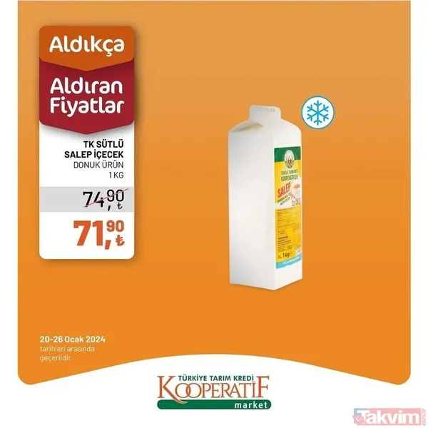23-26 Ocak 2024 Tarım Kredi Kooperatif market fiyat listesi mest etti: Ayçiçek yağı, Peynir, süt, yumurta, kaşar fiyatları dibi gördü - 20
