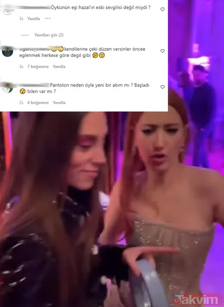 Hazal Kaya pantolonunun fermuarı açık tarzıyla şaşkına çevirdi! Dansı sosyal medyada olay oldu - 5