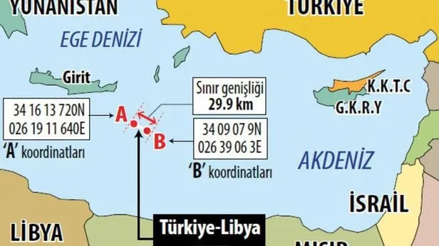 İşte dünyanın konuştuğu harita! Türkiye Akdenizde dengeleri değiştirdi