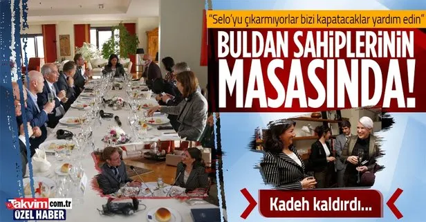 Patronlarıyla görüştü: HDP’li Pervin Buldan’dan AB üyesi ülkelerin büyükelçileriyle yemek!