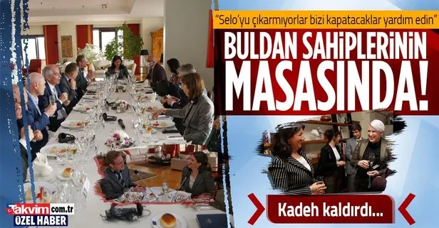 HDP patronlarıyla görüştü!
