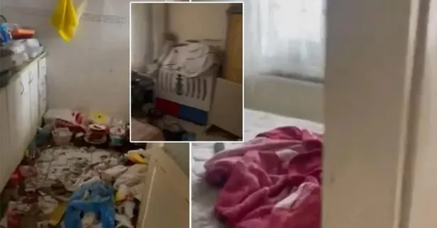 Bir çöp ev vakası daha! Yer: İstanbul Eyüpsultan! Anne ve baba terk etti, 3 çocuk çöp evde bulundu