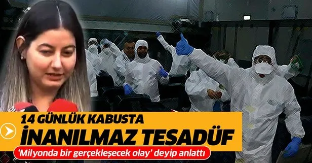 İnanılmaz tesadüf! Doğduğu odada karantinaya alındı