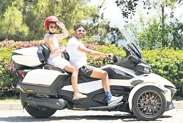 Pelin Karahan ve Bedri Güntay’ın 2 milyon TL’lik motosiklet turu