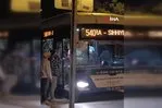 İZLE I Ankara’da otobüs şoförü ile yolcu arasında kavga kamerada!