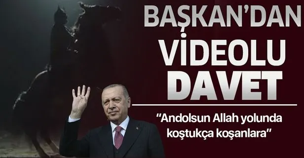 Başkan Erdoğan’dan Malazgirt’e davet