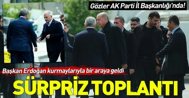 Son dakika: Başkan Erdoğan AK Parti İl Başkanlığı’nda