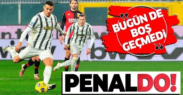 Juventus deplasmanda Genoa’yı Ronaldo’nun penaltı golleriyle yendi