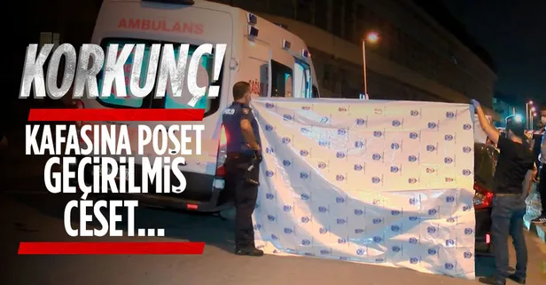 Korkunç olay! Küçükçekmece'de otomobil içinde kafasına poşet geçirilmiş ceset bulundu