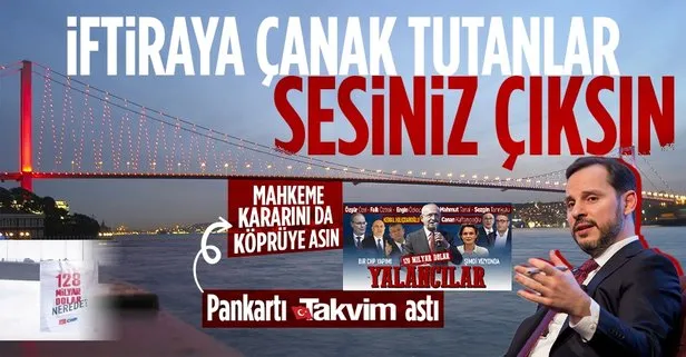 Pankartı TAKVİM astı