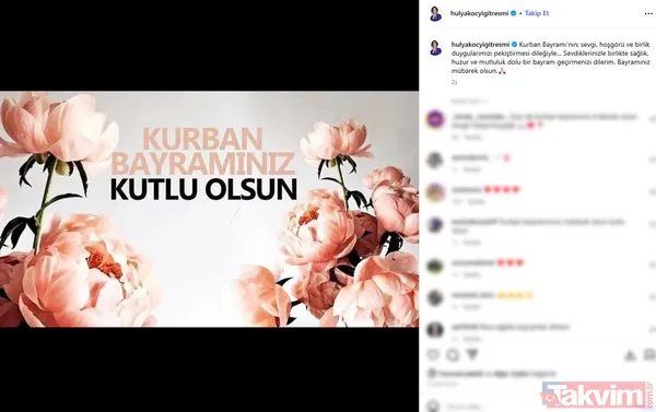 Sanat camiasından bayram mesajları! İşte ünlü isimlerin paylaşımları: Sibel Can, Hakan Ural, Hülya Koçyiğit... - 12