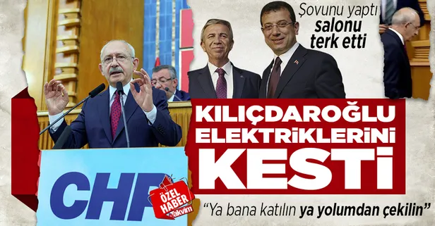 Kılıçdaroğlu'ndan Ekrem İmamoğlu ve Mansur Yavaş'a üstü kapalı rest: Ya bana katılın ya şimdi yolumdan çekilin