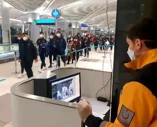 İstanbul Havalimanında koronavirüs tedbiri: Termal kamera sayısı ikiye çıkarıldı