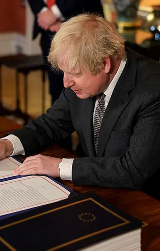 İngiltere Başbakanı Boris Johnson, AB ile Birleşik Krallık arasındaki ticaret anlaşmasını imzaladı: Harika bir başlangıç olacak