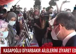 Son dakika: Bakan Kasapoğlu'ndan evlat nöbetindeki ailelere destek ziyareti