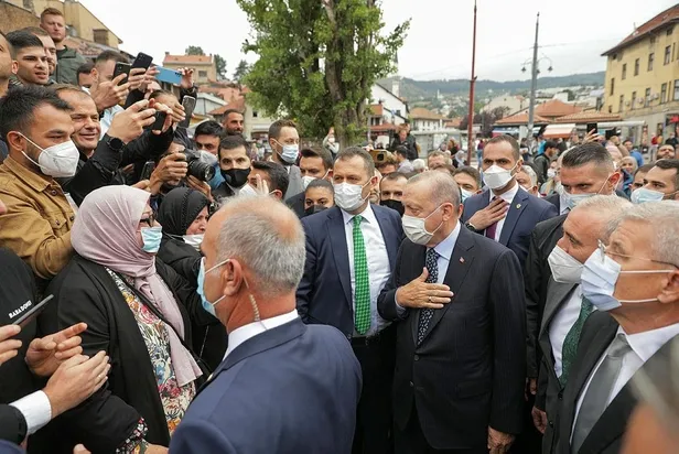 Başkan Erdoğan'dan Saraybosna'da Başçarşı Camii'nin açılışında önemli açıklamalar-5