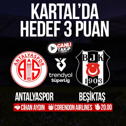 Antalyaspor - Beşiktaş | CANLI