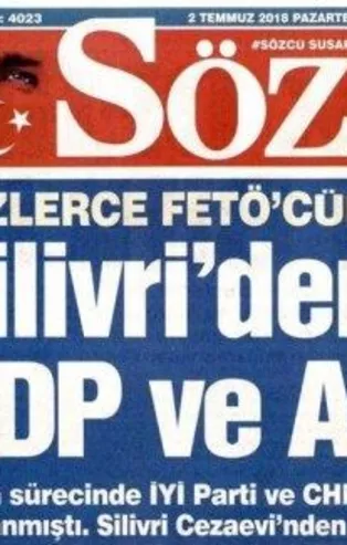 Sözcü'nün 'Silivri' yalanı elinde patadı