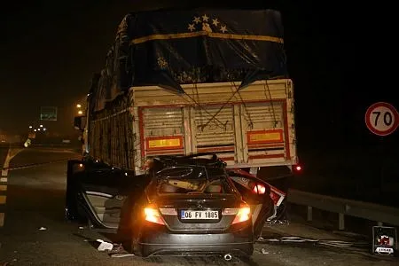 Sakarya'da korkunç kaza-1