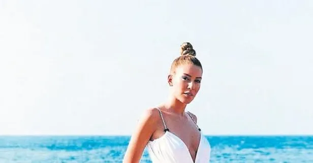 Hailey Baldwin Sinem Kobal’dan giyindi