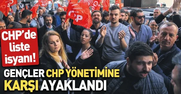 CHP’de liste isyanı